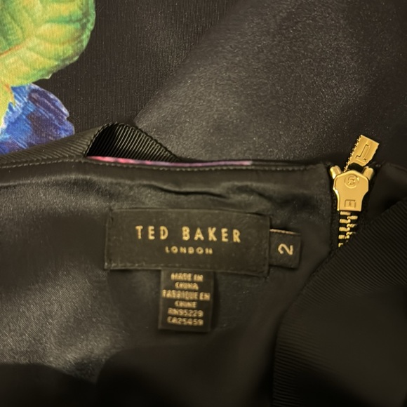 Ted Baker Women's Deony Tapestry Flora Buckle Strap Dress - Picture 9 of 9